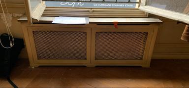 Meuble cache radiateur 2 u