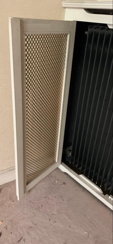Cache radiateur