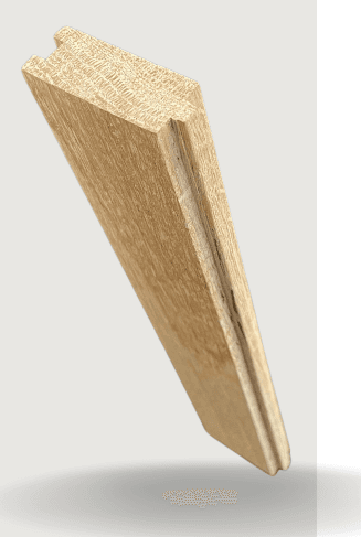 Planchette parquet avec rainures