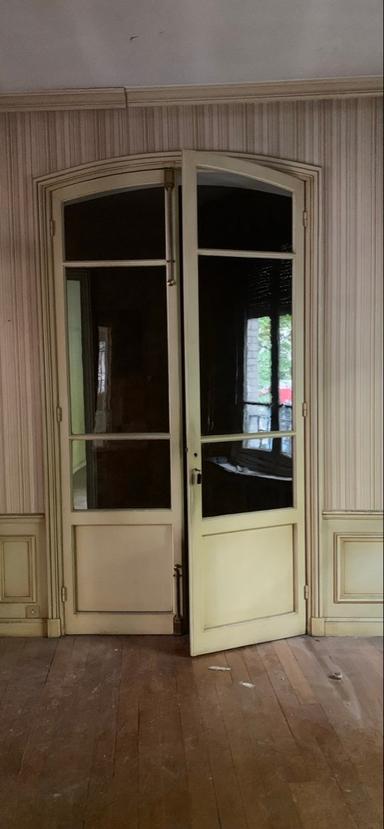 Porte intérieure vitrée