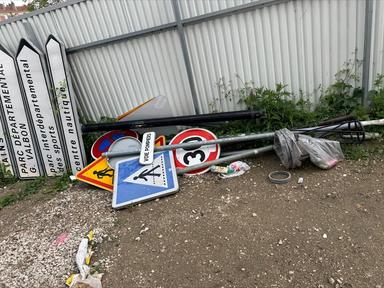 Panneau de signalisation