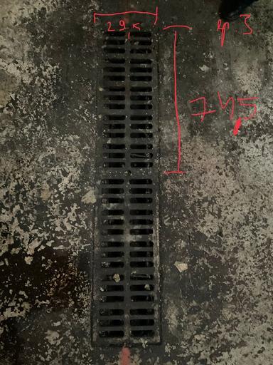 Grilles de caniveaux