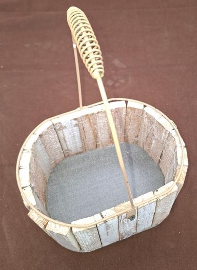 Pannier en bois