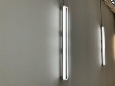 Luminaire double-néon sans diffuseur